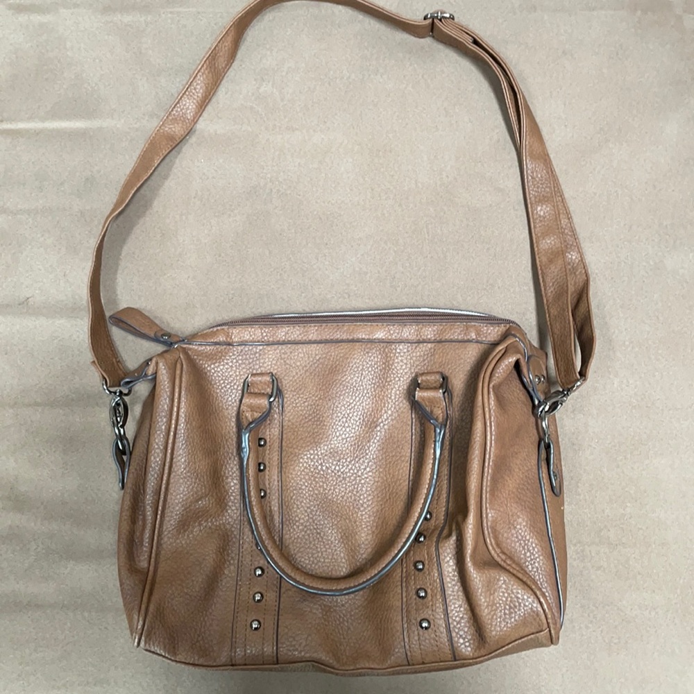 Brown crossbody purse